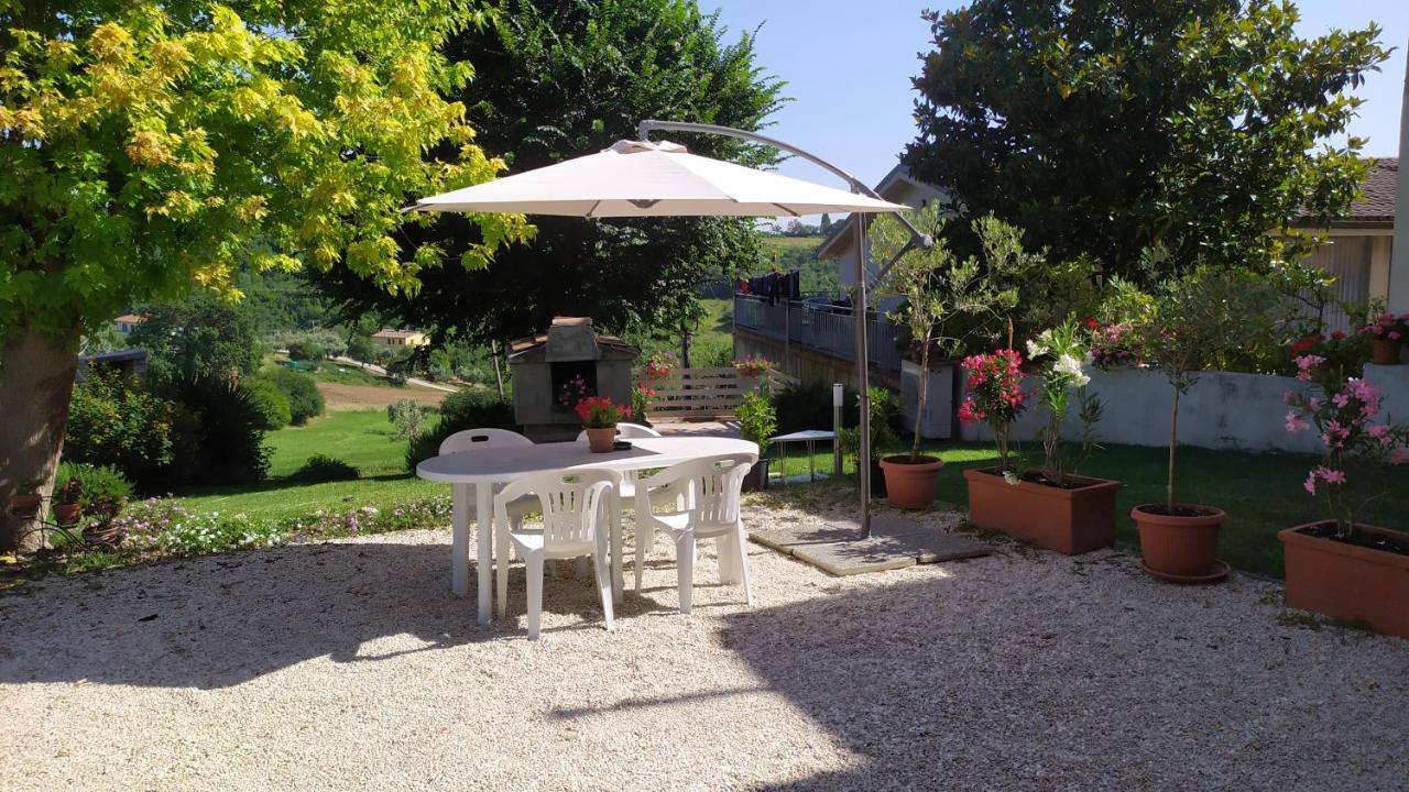 Corte alberata e giardino di Cortile Nel Conero